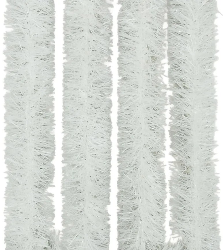 Girland priemer 10 cm dĺžka 2 m biela 10530-03