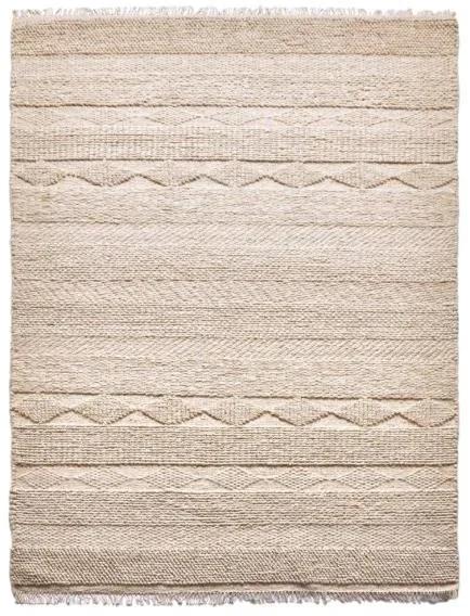 Diamond Carpets koberce Ručne viazaný kusový koberec Grandeur DESP P54/2 Dune White - 160x230 cm