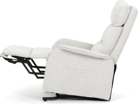 Polohovacie kreslo béžové, elektrické TV-L8960 CRM2