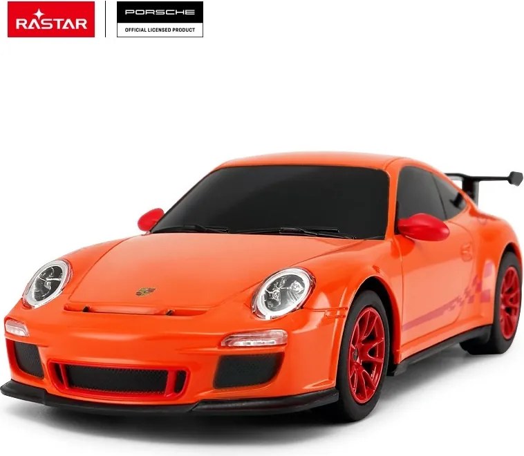 RASTAR Diaľkovo ovládané auto Porsche 911 GT3 RS 1:24 R/C – oranžové