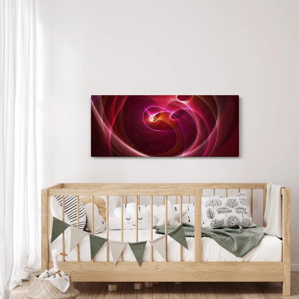 Obraz - Svetelné linky (120x50 cm)