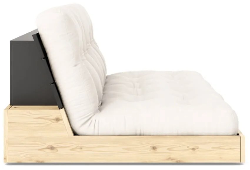 Krémová rozkladacia pohovka 196 cm Base – Karup Design