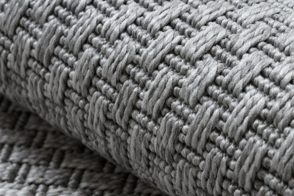 Dywany Łuszczów Kusový koberec Timo 6272 Light grey - na von aj na doma - 120x170 cm