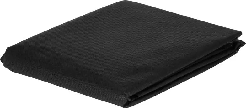 Netkaná textília 1,6x5 m, 50 g/m, čierna