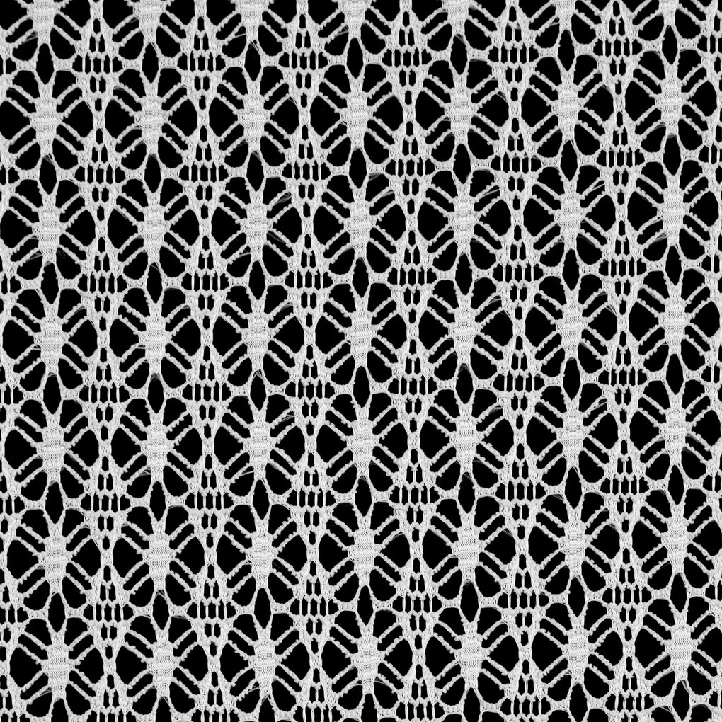 ZÁCLONA NA KRÚŽKOCH MIRELLA 140X250 CM BIELA