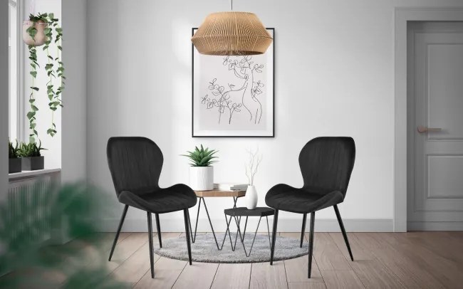 Jedálenská stolička Mark Adler Prince 2.0 Black