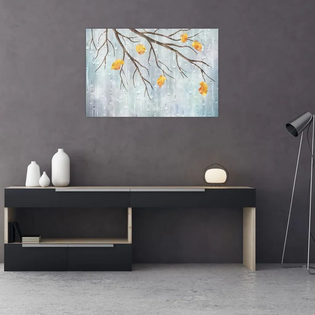 Obraz - Daždivý jeseň (90x60 cm)