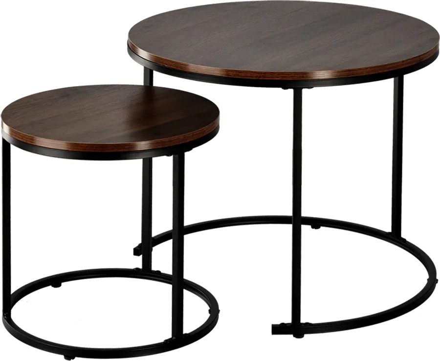 CH Konferenčné stolíky Paula - hnedá