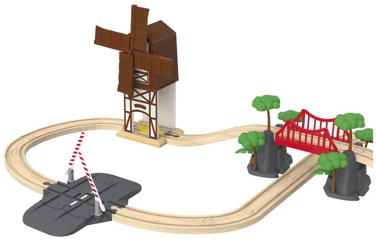 Playtive Drevená železnica hasiči/sedliacky dvor (sedliacky dvor)  (100367566)