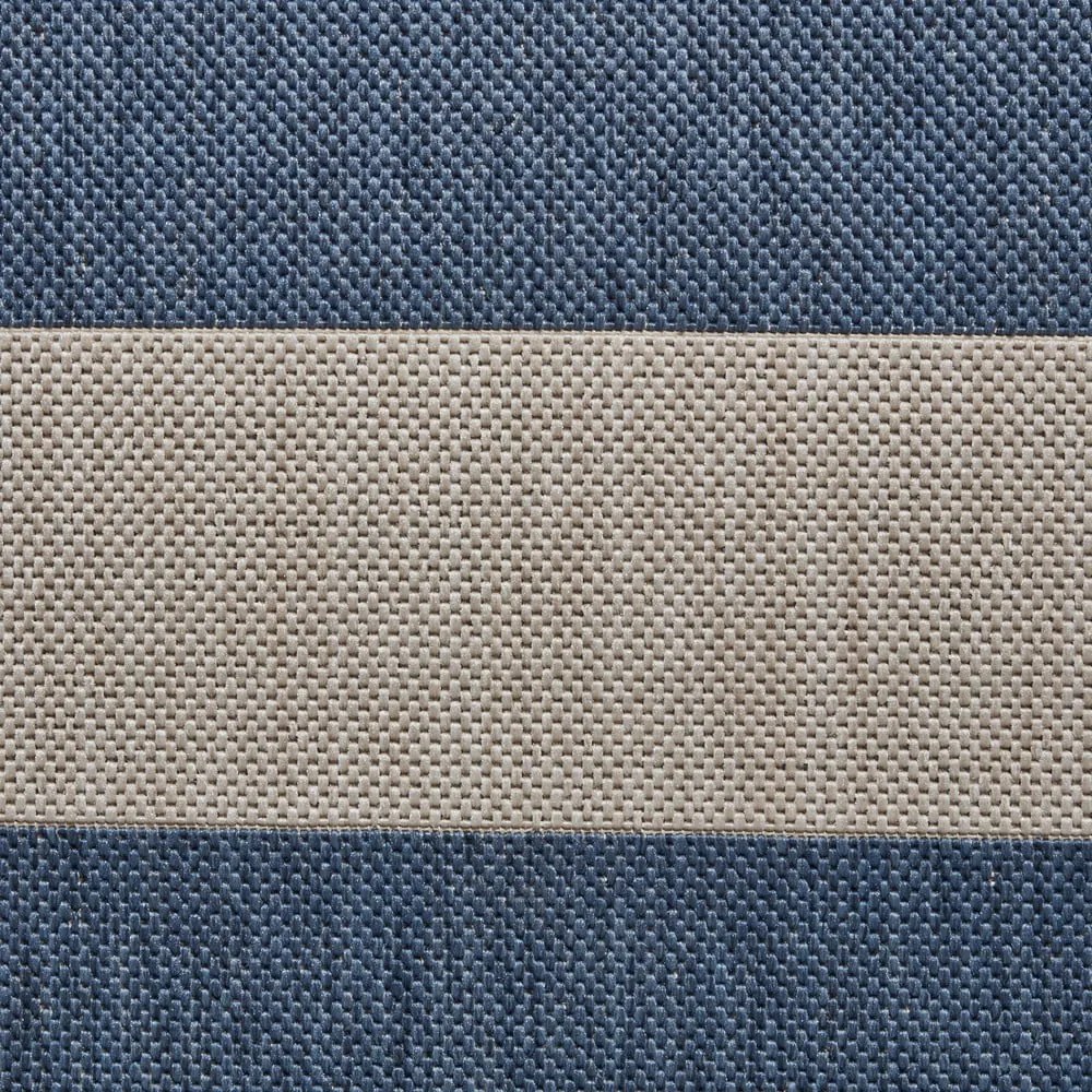 Béžovo-modrý vonkajší koberec 230x160 cm Santa Monica - Think Rugs