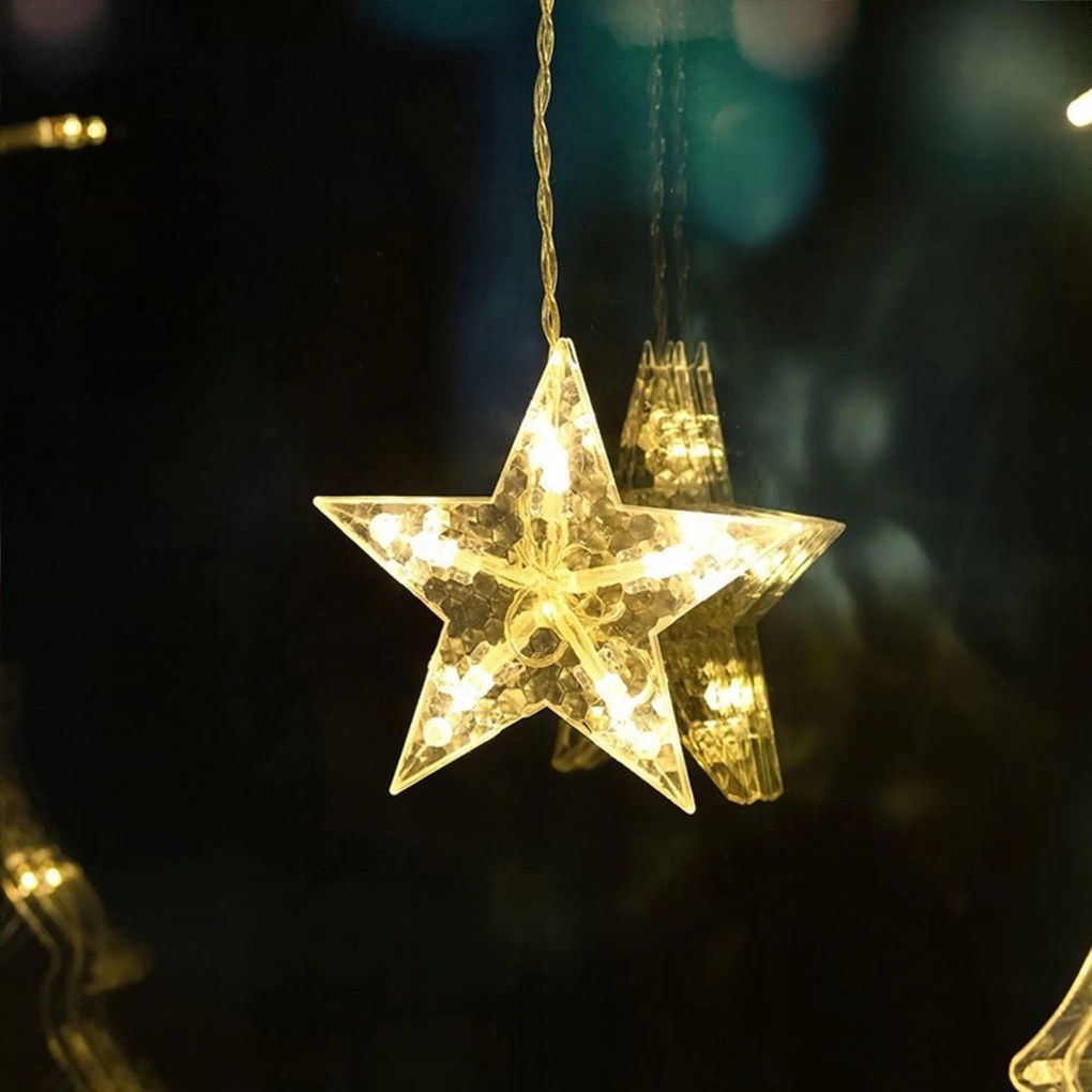 Toolight Tutumi, LED záves 250 cm (CD005) + diaľkové ovládanie, CHR-00331