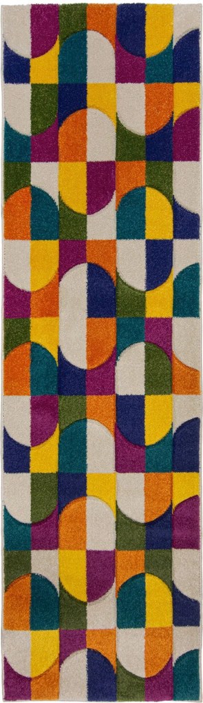 XXXLutz TKANÝ KOBEREC, 66/230 cm, viacfarebná Flair Rugs - Online Only bytové doplnky - 003165009305