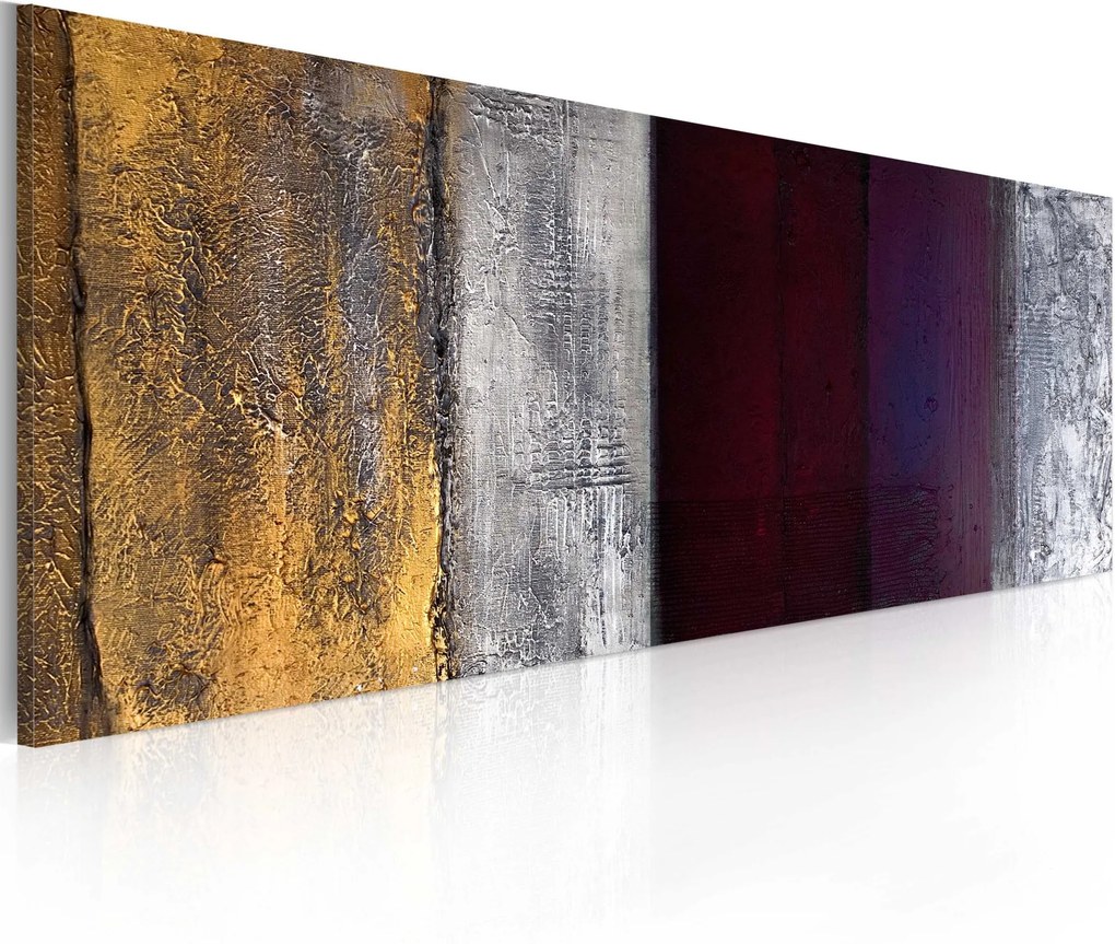 Ručne maľovaný obraz - Change of mood 100x40
