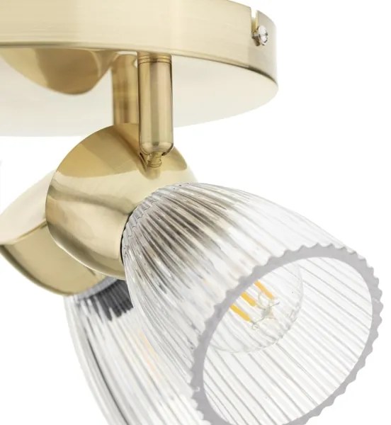 Bodové svietidlo BEST 3xE14/40W/230V zlatá