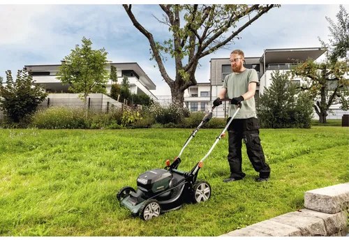 Aku kosačka Metabo RM 36-18 LTX BL 46 vr. 2 ks aku a rýchlonabíjačky