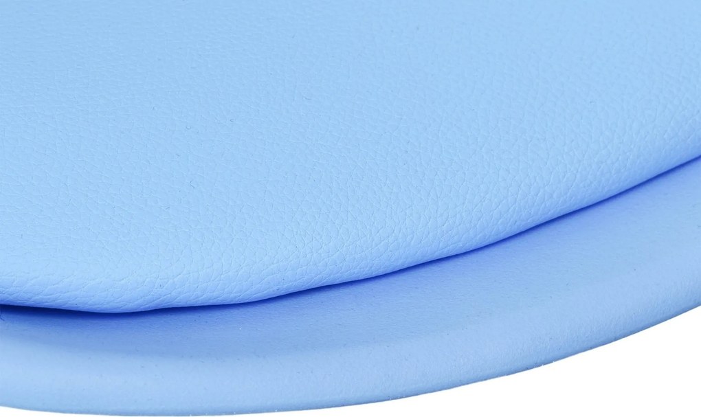 Modrá otočná stolička Grover