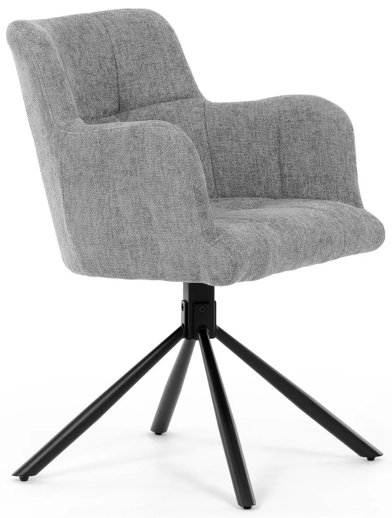 Sada jedálenských stoličiek s vratným mechanizmomDCH-T1122 GREY2, 2 ks