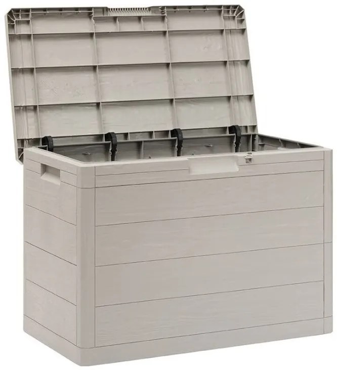 WOODYS záhradný plastový úložný box 160 L, svetlo šedá