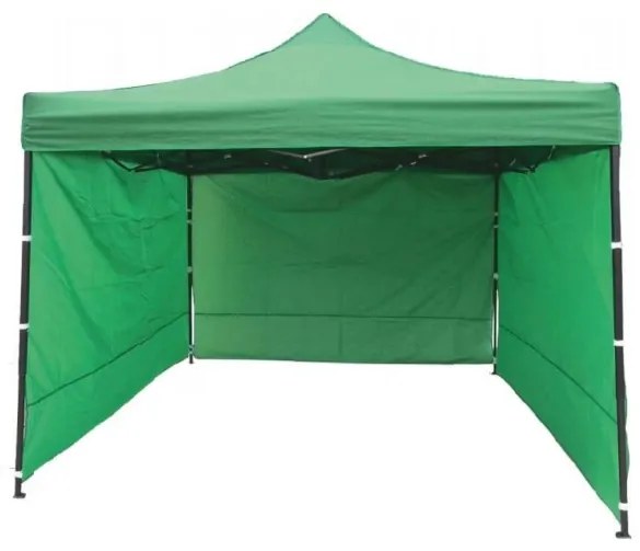 Rozkladací nožnicový stan 3x3m - zelená
