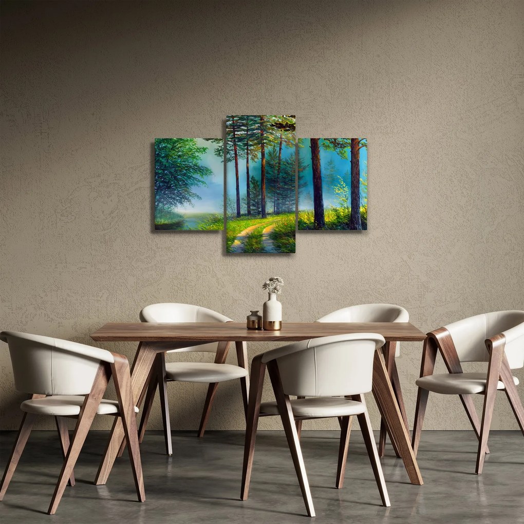 Obraz - Olejomaľba krajiny (90x60 cm)