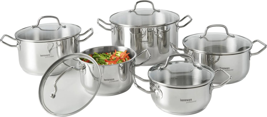 XXXLutz SADA HRNCOV, 5-dielne Homeware Profession. - Sady hrncov - 006876008302