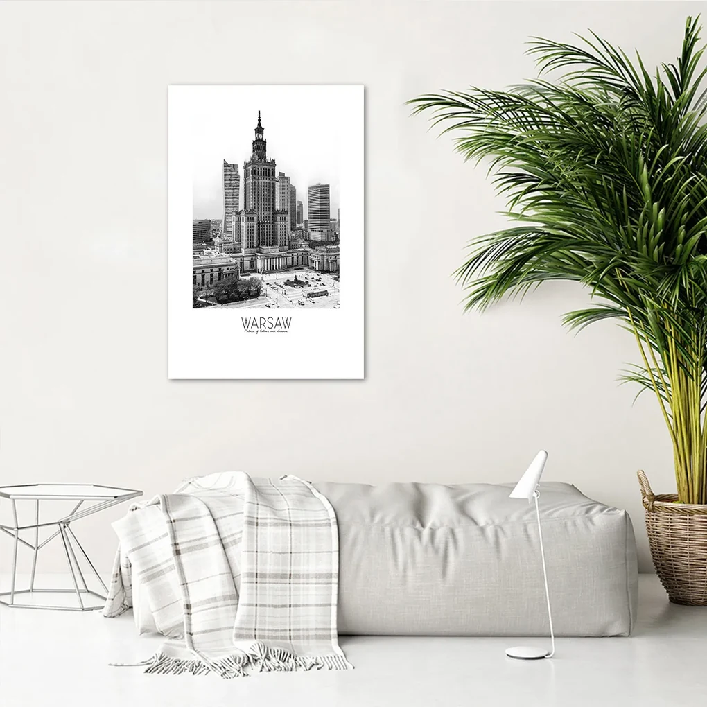 Gario Plagát Palác kultúry vo Varšave Farba rámu: Bez rámu, Rozmery: 30 x 45 cm