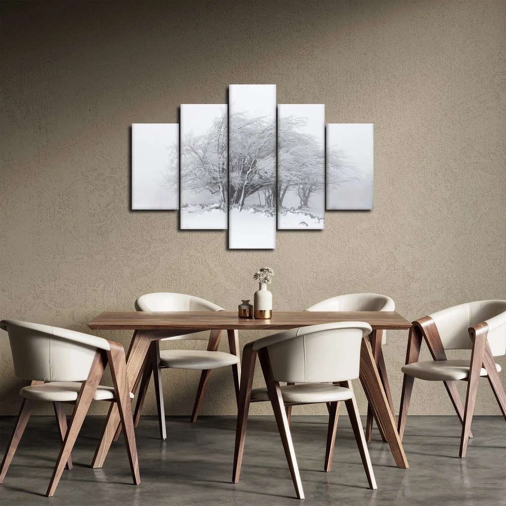 Obraz - Biela zima (150x105 cm)