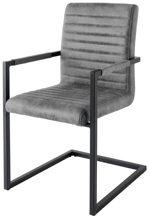 Dizajnová stolička LOFT kamenná sivá