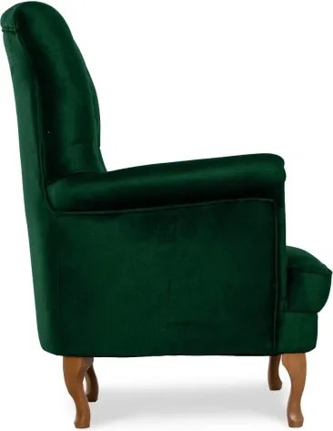 Kreslo Panama 1, zelená (Monolith 37)