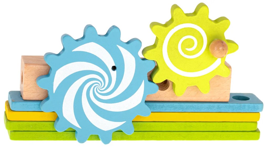 KIK Drevená stavebnica 49 dielov – dielenská stolička, montážna súprava, vzdelávacia hračka 3+