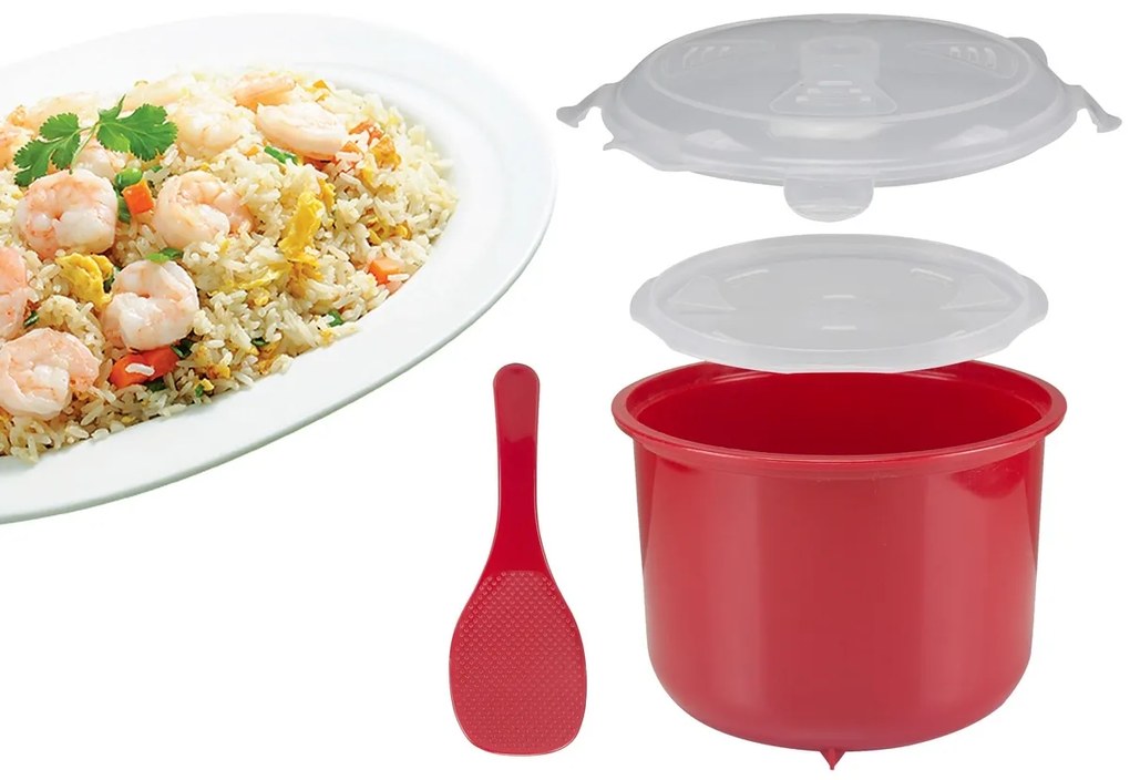 Beper C106CAS001 ryžovar do mikrovlnnej rúry, 2,6 l