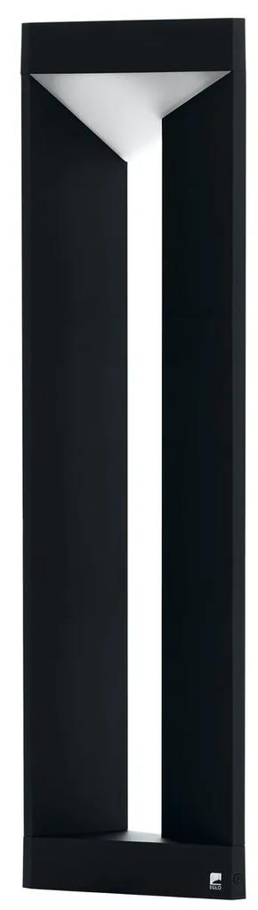 EGLO Vonkajší stojací LED stĺpik NEMBRO, 10W, teplá biela, IP54, 80cm