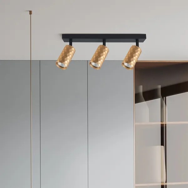 Brilagi - LED RGBW stmievateľné bodové svietidlo SELE DIAMANT 3xGU10/6W/230V Wi-Fi zlatá