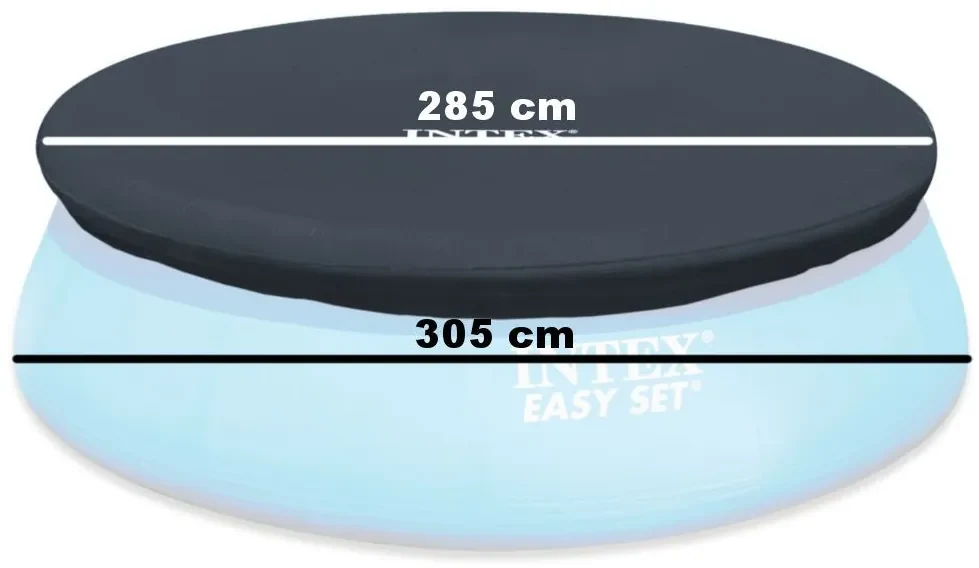 Krycia plachta na bazén z odolného vinylu - viac rozmerov Priemer: 457 cm