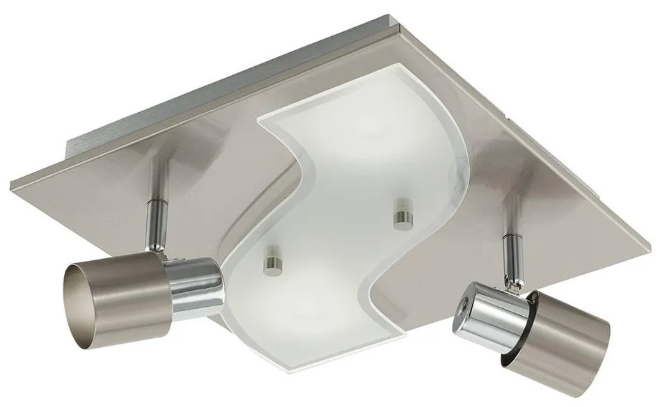 Eglo 96398 - LED Bodové svietidlo  DIRUS 2xGU10/3,3W+2xLED/3,3W