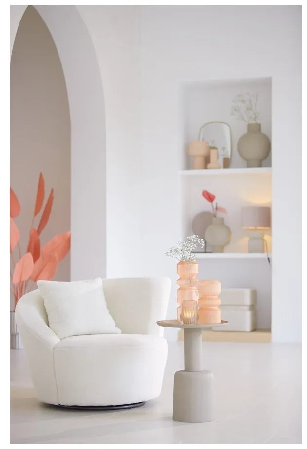 Okrúhly odkladací stolík ø 39 cm Milaki – Light &amp; Living