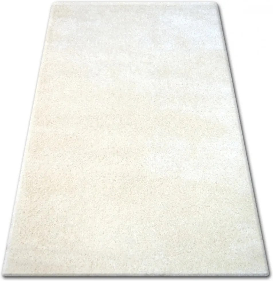 Kusový koberec Shaggy Narin krémovo biely, Velikosti 80x150cm