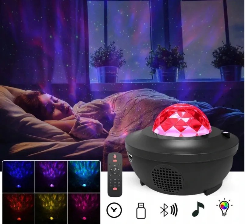 BERGE LED hviezdny projektor - nočná obloha