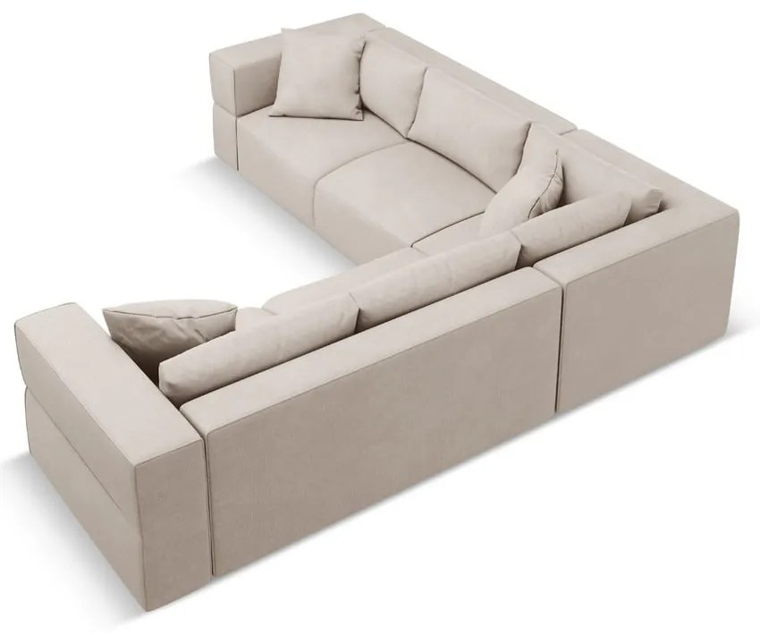 Béžová variabilná rohová pohovka Esther – Milo Casa