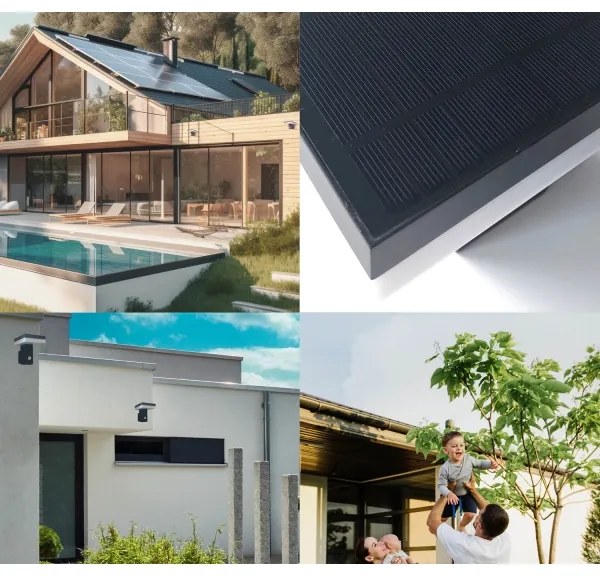 LED solárne nástenné svietidlo so senzorom SOLARIS2 LED/5,5W/3,7V 4000K IP44