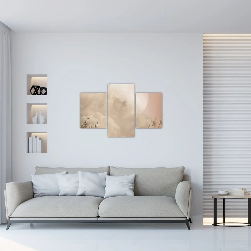 Obraz - Ružový spln (90x60 cm)