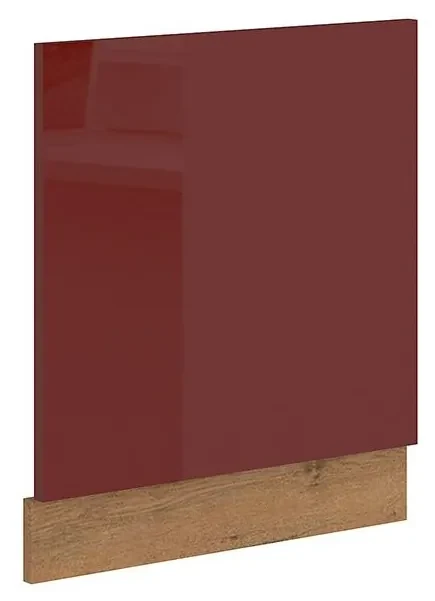Front umývačky riadu Woodline ZM 570 x 596, Farby: dub lancelot + dark wood