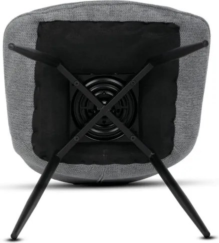 Jedálenská stolička sivá HC-T1130 GREY2