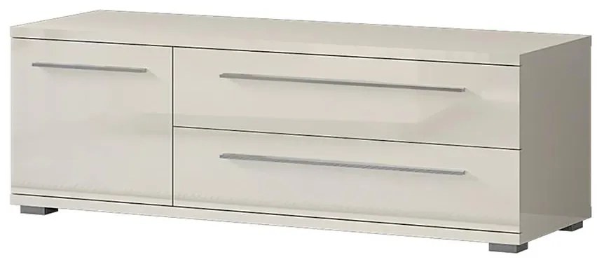 TV stolík Piano TV135-1K2F/PN-71/KA/71 lakované beige