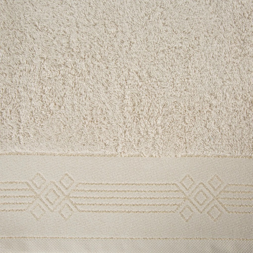 BAVLNENÝ UTERÁK KAMELA SADA 6KS 50X90 CM BÉŽOVÁ