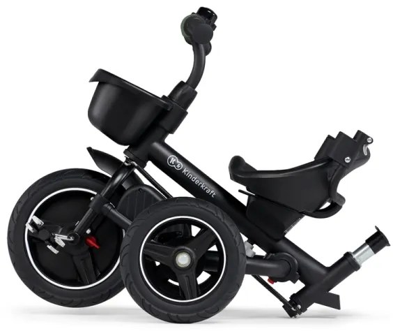 KINDERKRAFT SELECT - Detská trojkolka SPINSTEP Premium zelená