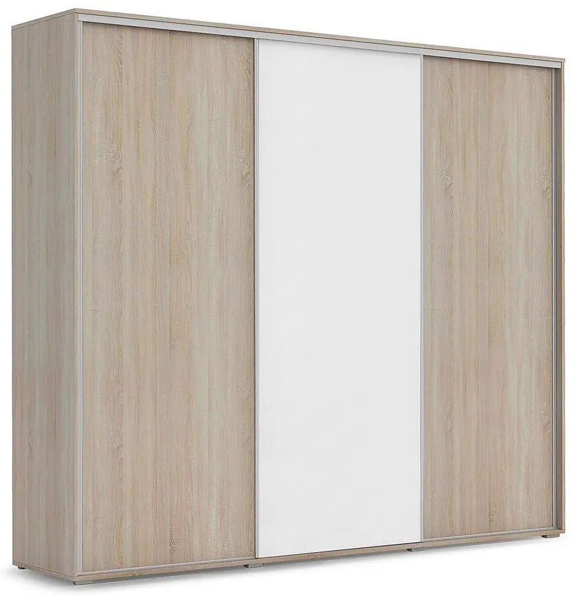 Skriňa Kalina A24 Sonoma/Biely