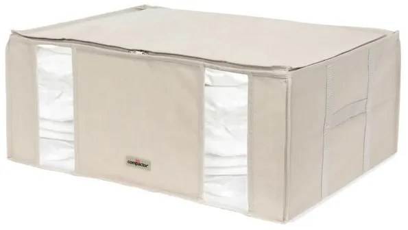 Úložný box s puzdrom Compactor Life, 210 l, béžová