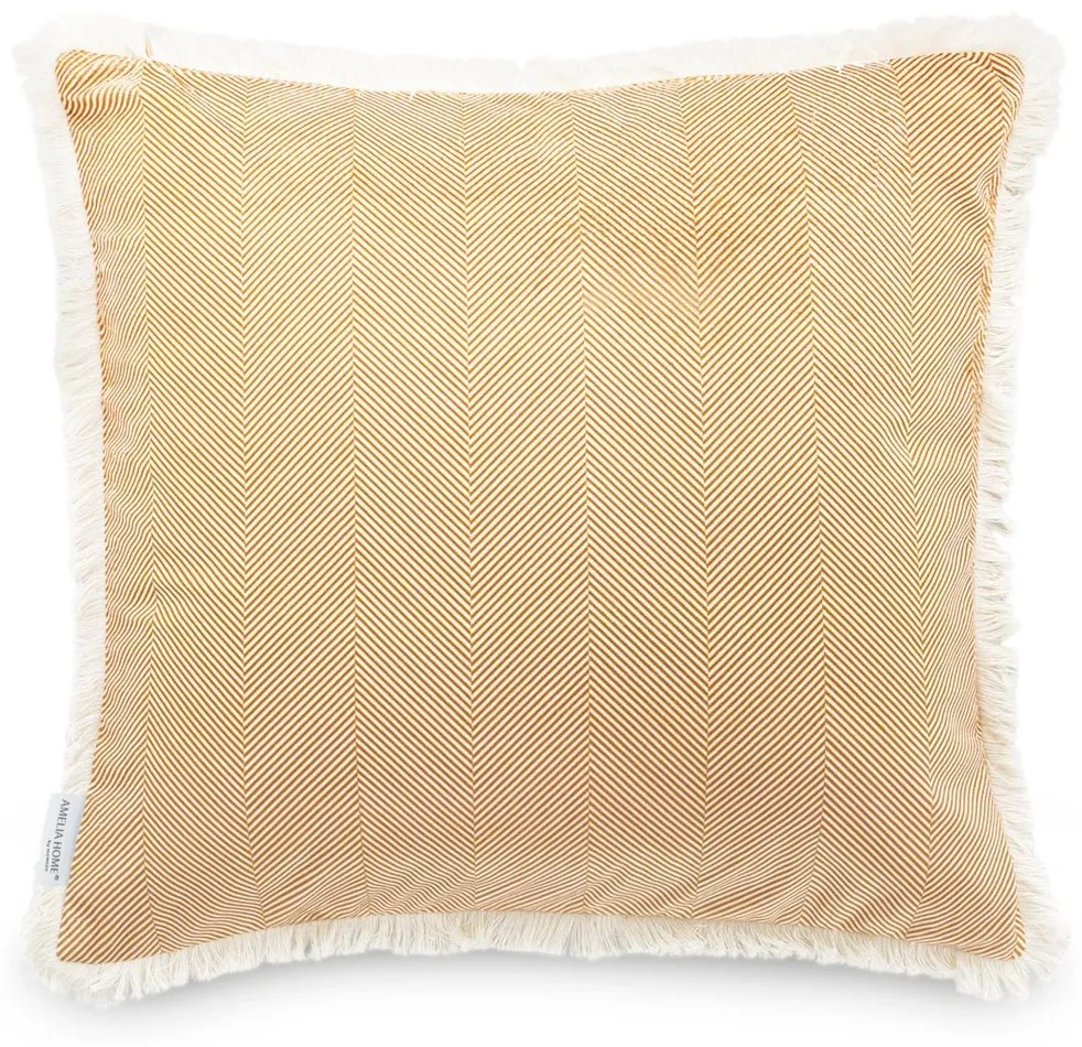 Vankúš CLEAR 45x45 cm oranžový