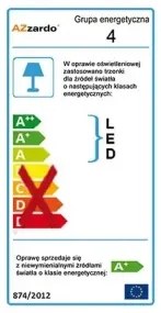 LED nástenné svietidlo Ginno 2 hliníkové